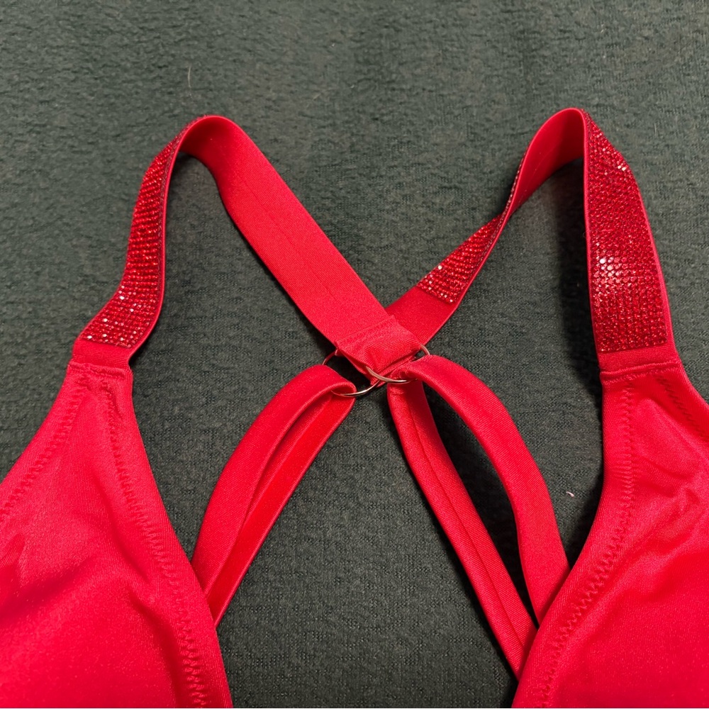 Victoria’s Secret Shine Strap Plunge One-Piece Swimsuit - Picture 4 of 12